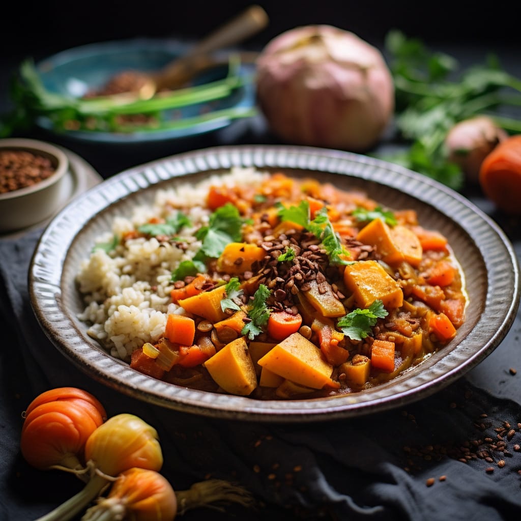 Himalayan Lentil & Carrot Stew Sattvic Recipes